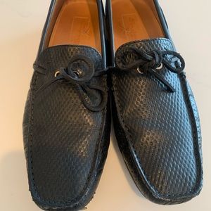 Santoni Italian driving loafer size 11